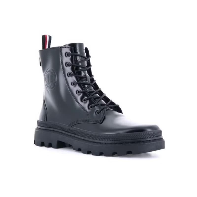 PALLADIUM 限量牛皮法式軍靴 77204