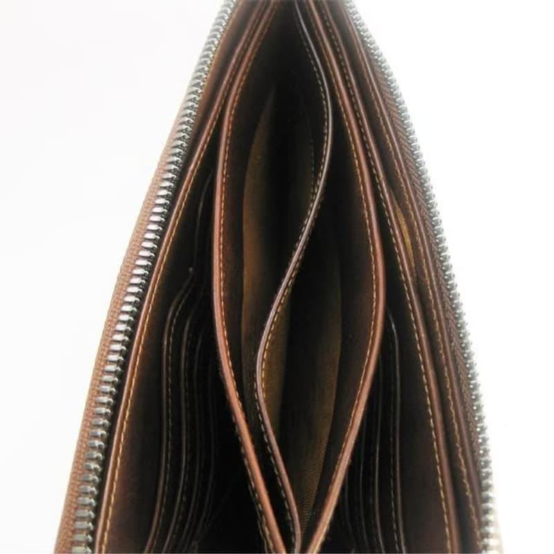 BASIC Lファスナーロング<BROWN>  L字ファスナー