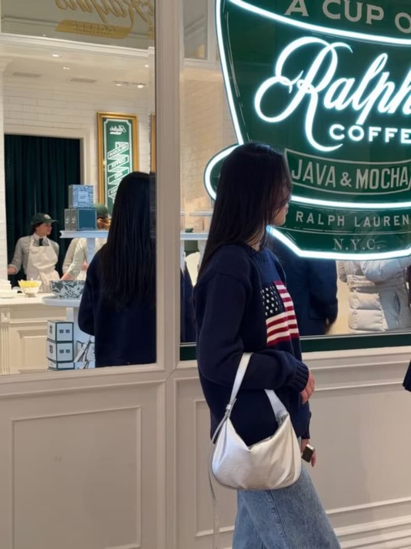 韓國 The Ally | HAILEY BAG | 銀色 | 手袋 單肩包