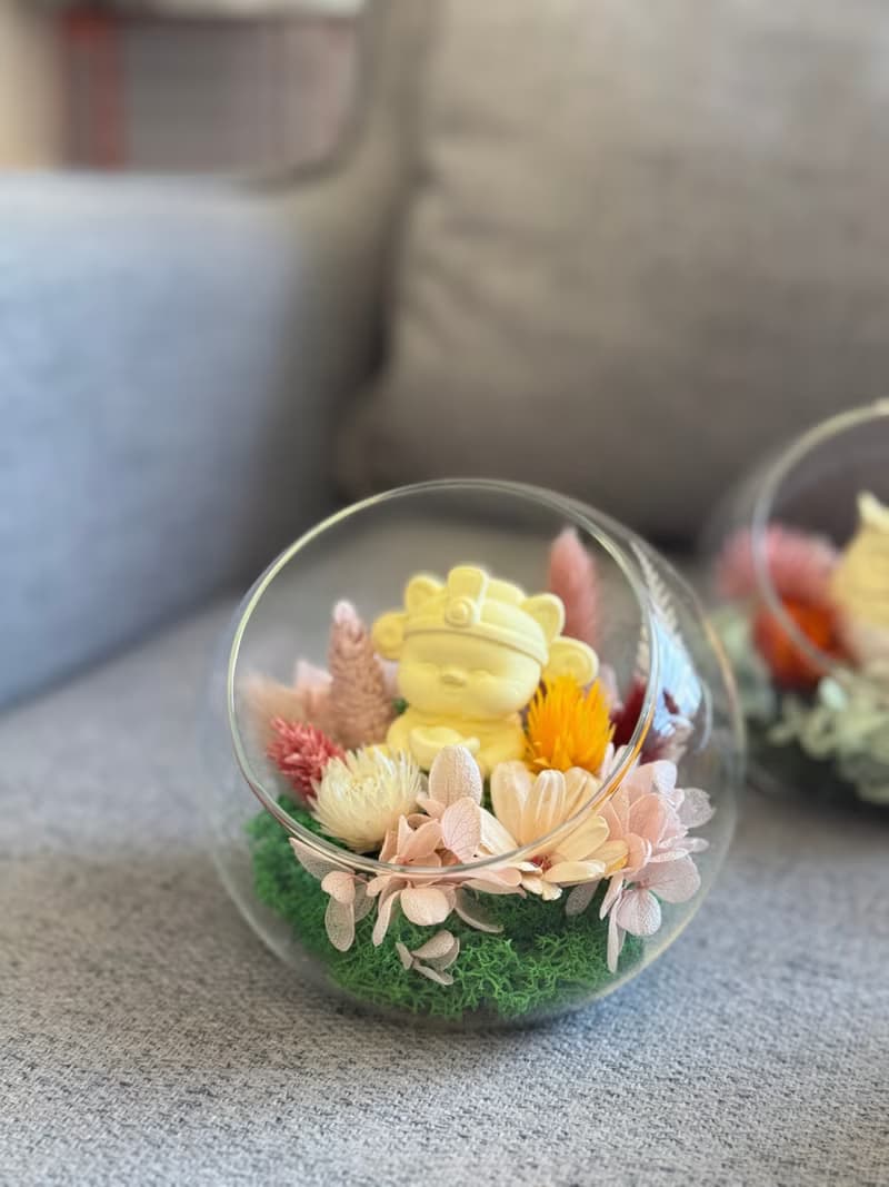 發財好運到。擴香花盅 招財 開店、升職祝賀