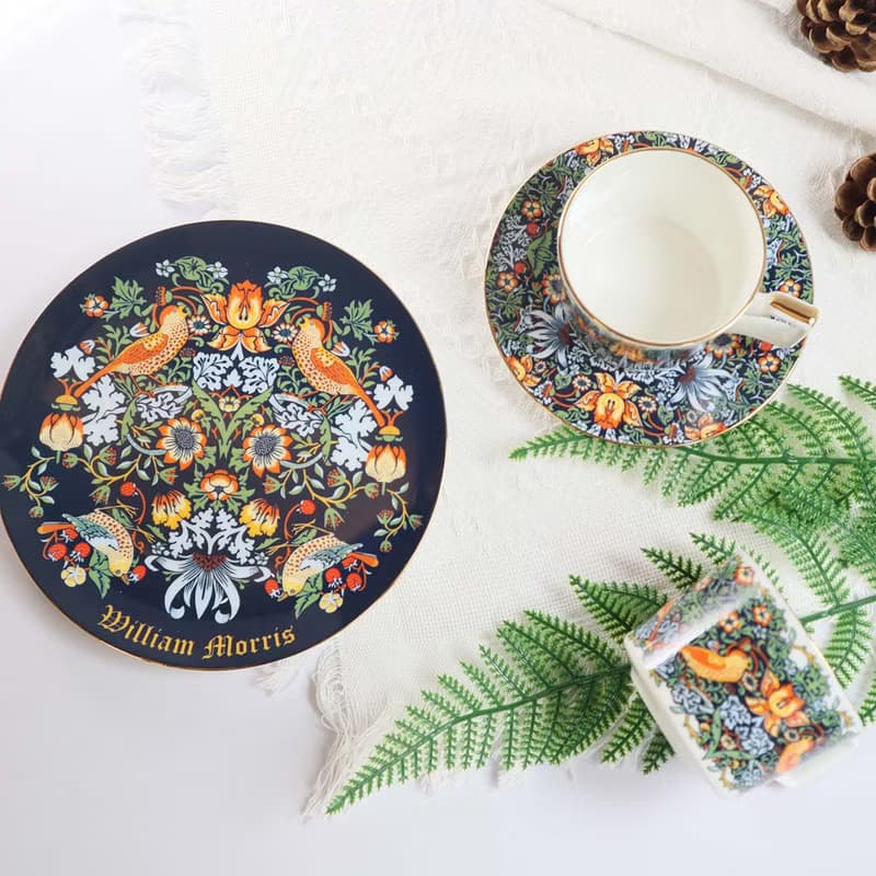 鳥語花香 下午茶杯盤組/咖啡杯盤組/禮盒