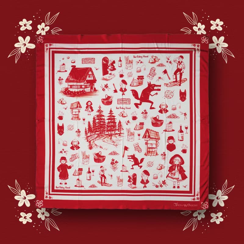 Little Red Riding Hood Outer Scarf