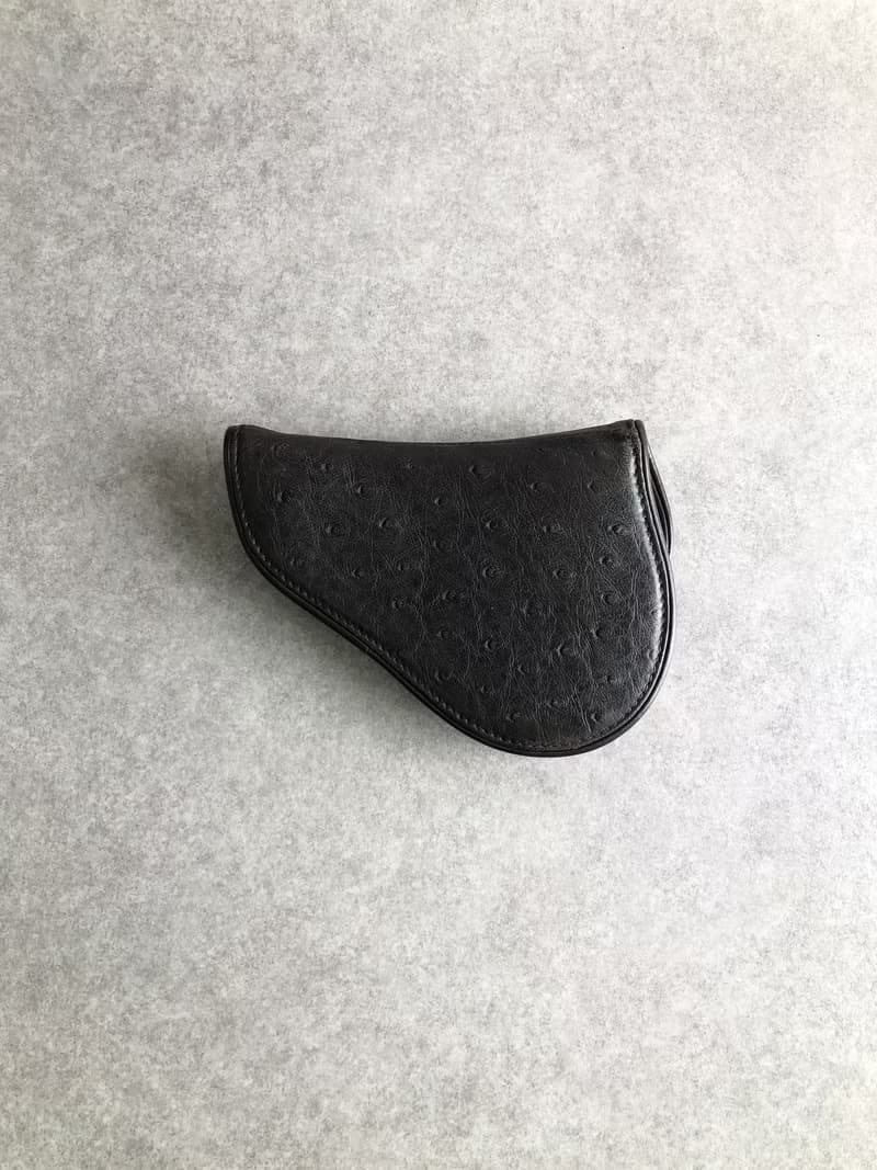 【 日本直送　名牌中古包 】Christian Dior クリスチャン ディオール コインケース ブラウン レザー サドル vintage ncj5a5