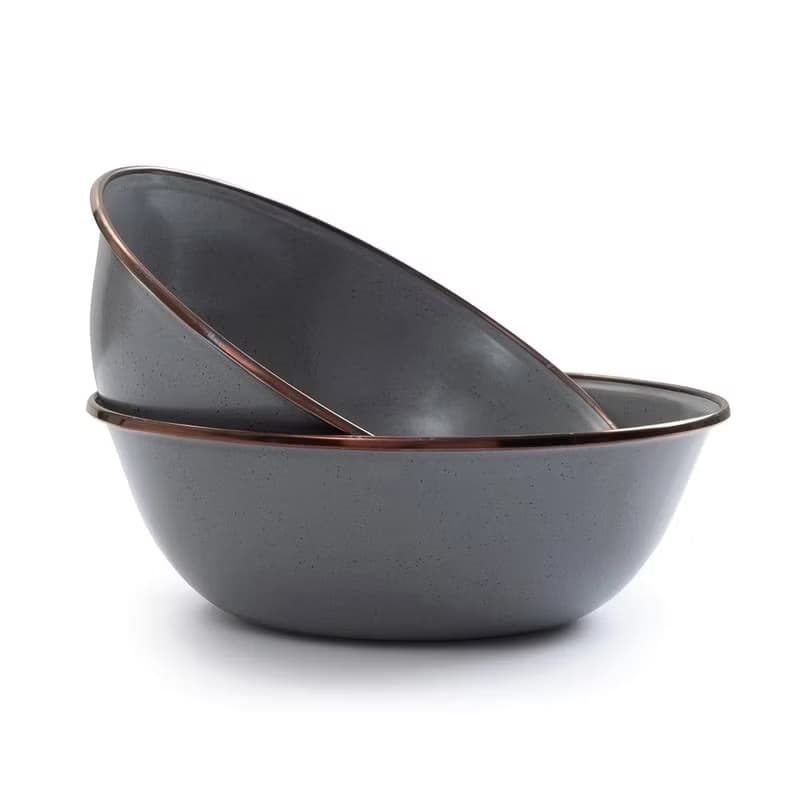 【兩入一組】Barebones CKW-357 琺瑯碗組 Enamel Bowl / 石灰