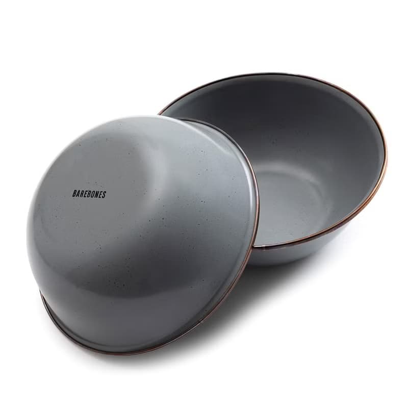 【兩入一組】Barebones CKW-357 琺瑯碗組 Enamel Bowl / 石灰
