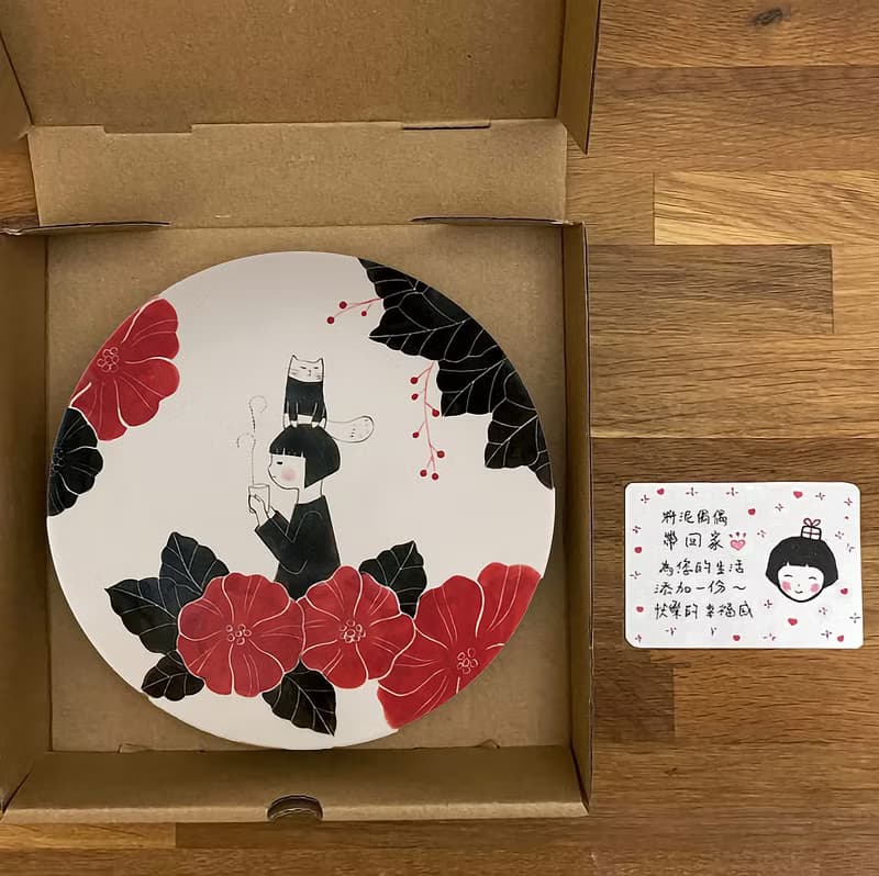 陶盤-下午茶時間