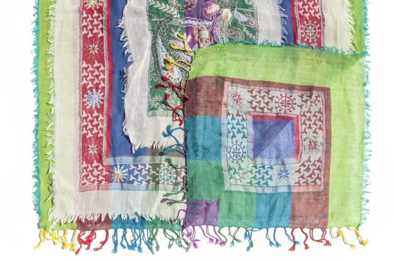 喀什米爾Cashmere/水煮羊毛披肩/針織圍巾/刺繡圍巾/羊絨披巾-花