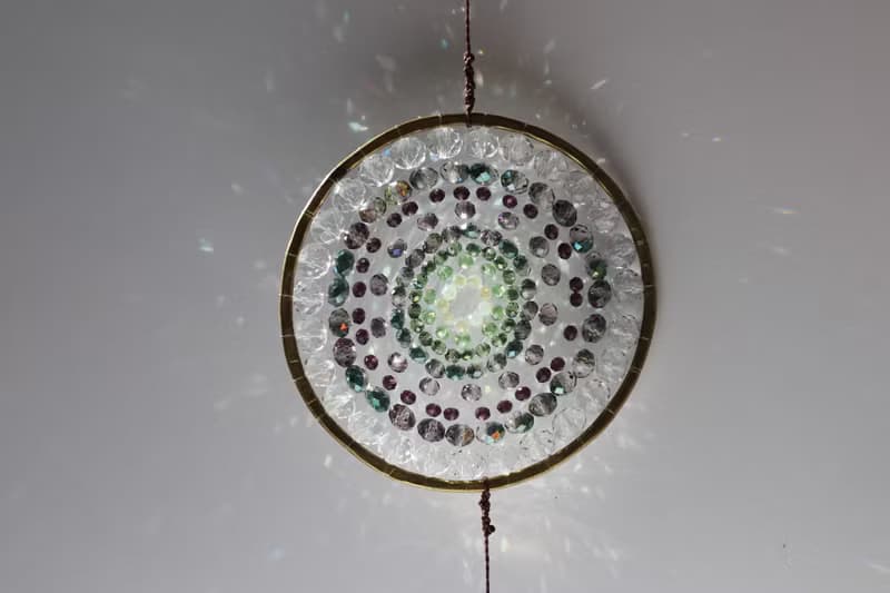 森の光の曼荼羅サンキャッチャー・お引っ越し祝いに