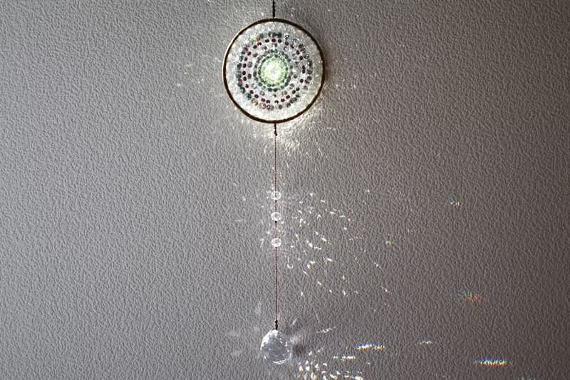 森の光の曼荼羅サンキャッチャー・お引っ越し祝いに