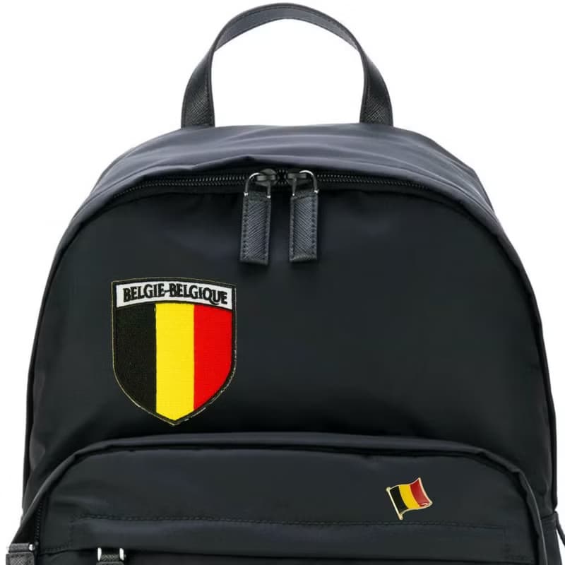 比利時巧克力留言板磁力貼+比利時盾牌袖標【2件組】特色3D磁鐵