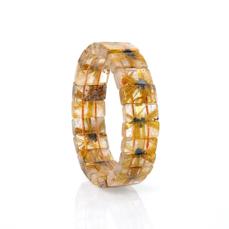 寶麗金珠寶-天然鈦晶手排