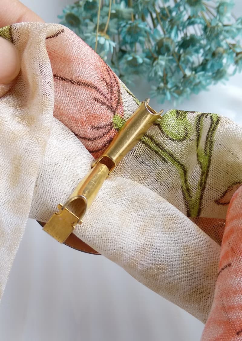 【西洋古董飾品】紅銅 抽象藝術 圍巾夾 絲巾扣 絲巾夾