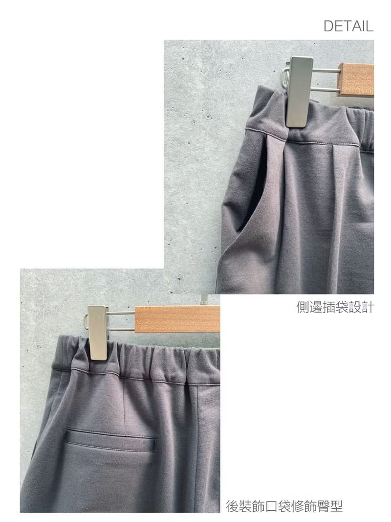 簡約休閒短褲(深灰)
