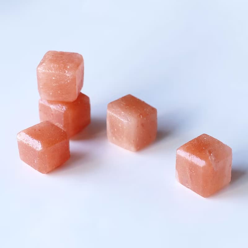 造型鹽塊 I 立方體 I 搭配鹽燈 I 隨身淨化小物 I 鹽燈