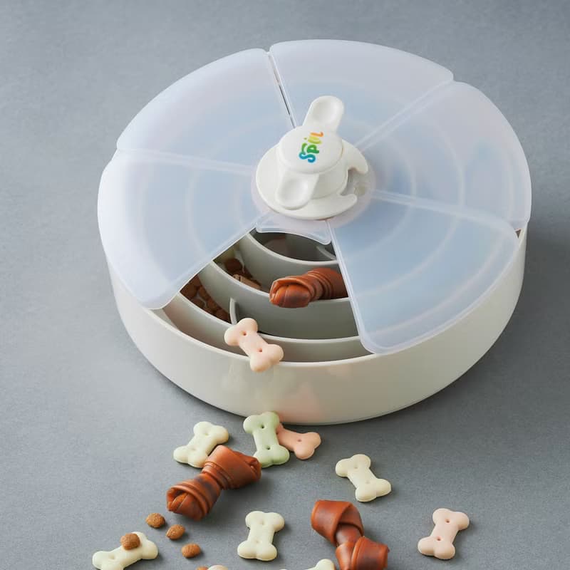 【貓狗用品】PetDreamHouse 旋轉益智慢食碗 渦輪