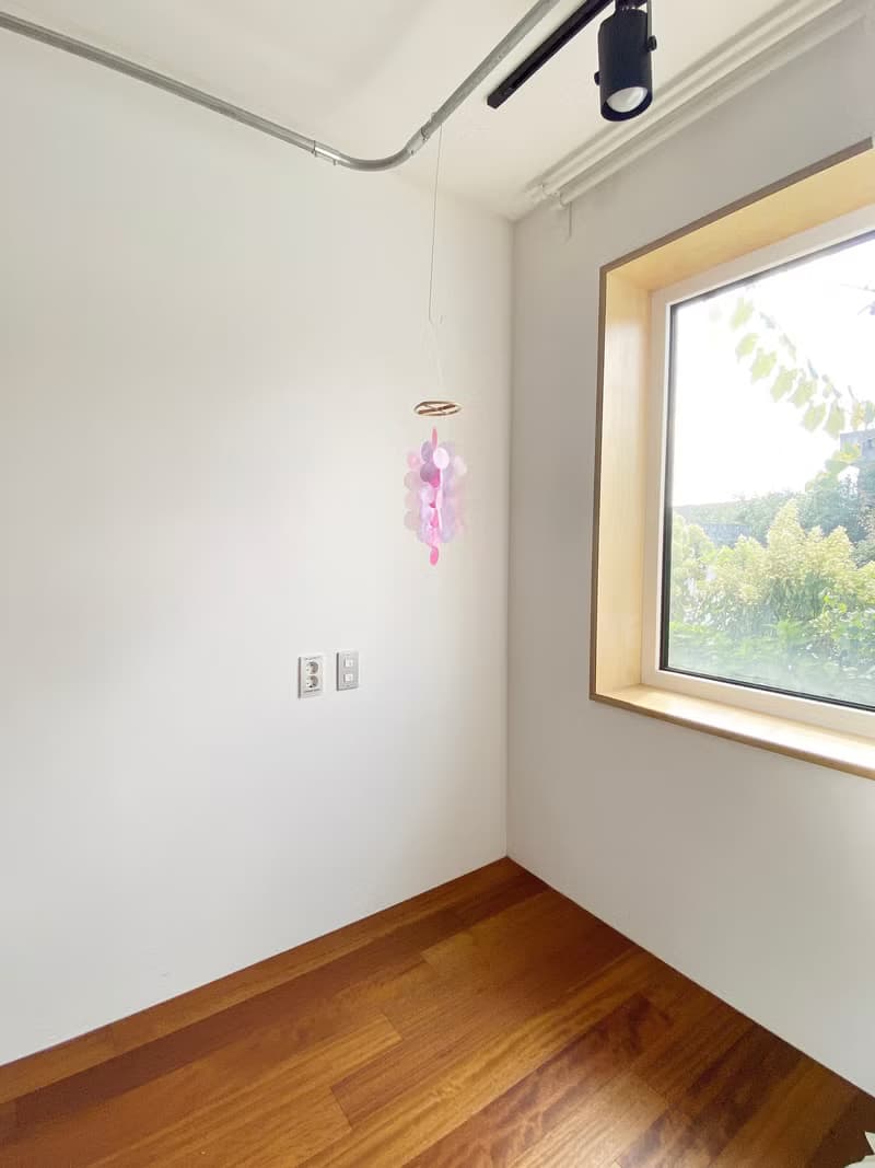 DIY-KIT | Danish Mansion_Pink Circle |Capiz Shell Wind Chime Mobile | #0-332