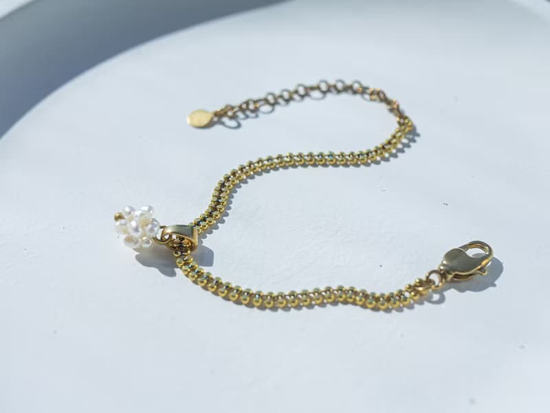 暮光系 | 晨曦 * 珍珠 黃銅 耳環 耳骨夾 項鍊 手鍊 自選飾品組