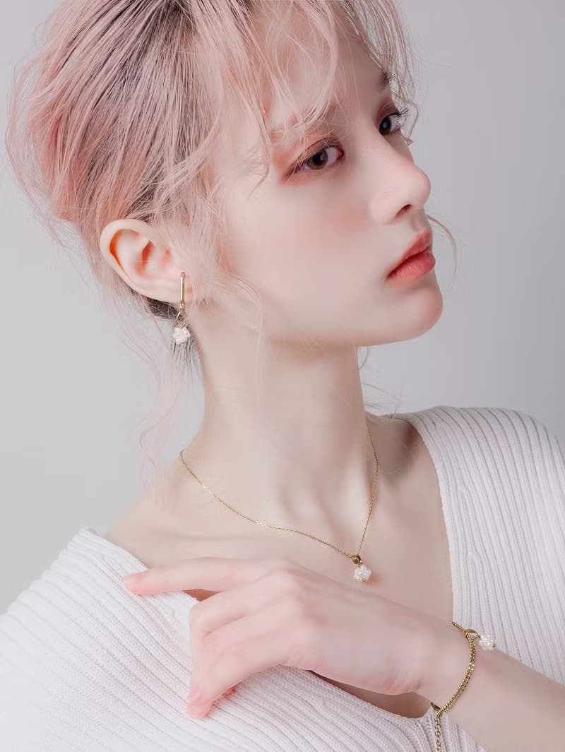 暮光系 | 晨曦 * 珍珠 黃銅 耳環 耳骨夾 項鍊 手鍊 自選飾品組