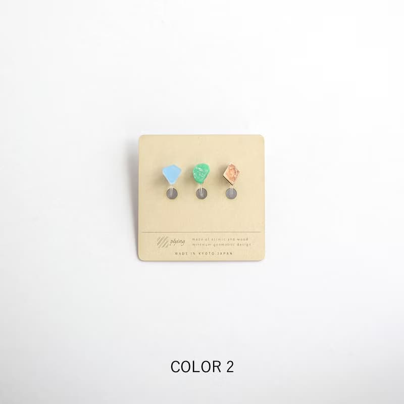 MATERIALイヤリング3pcs