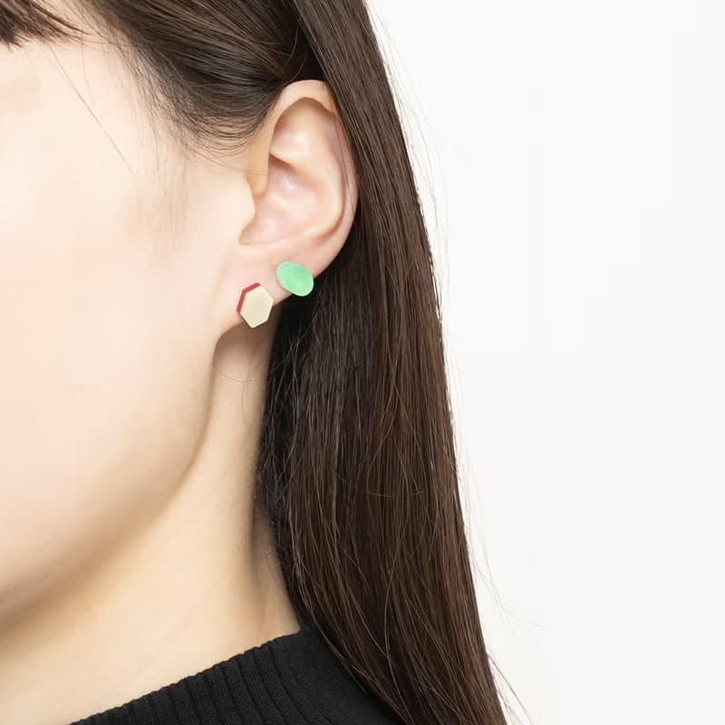 MATERIALイヤリング3pcs