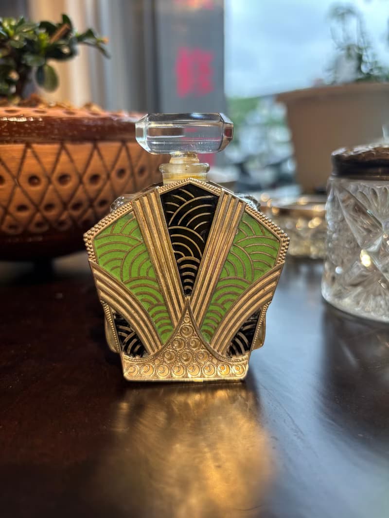時光珍藏 罕有 CHANEL 14ml 古董香水瓶 ArtDeco 設計 限量珍品