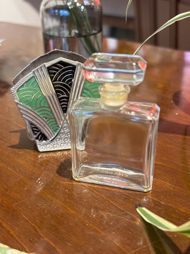 時光珍藏 罕有 CHANEL 14ml 古董香水瓶 ArtDeco 設計 限量珍品