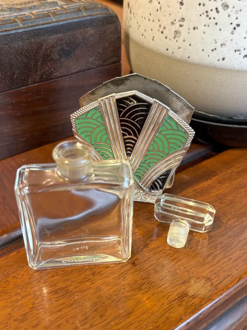 時光珍藏 罕有 CHANEL 14ml 古董香水瓶 ArtDeco 設計 限量珍品