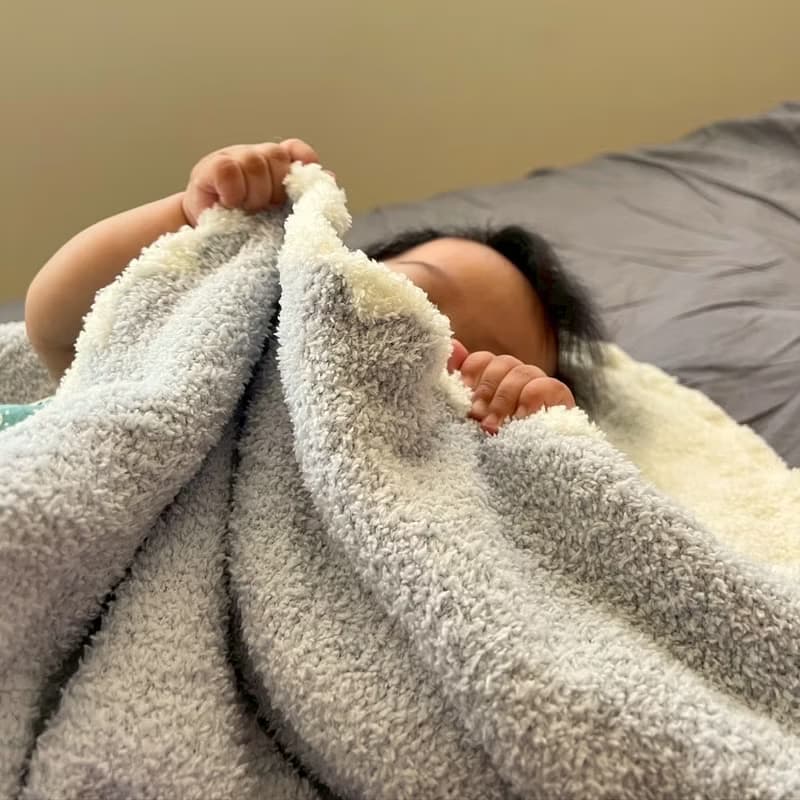 【新生滿月禮2件組】舒芙蕾低敏寶寶毯。ORIM純棉洗澡巾