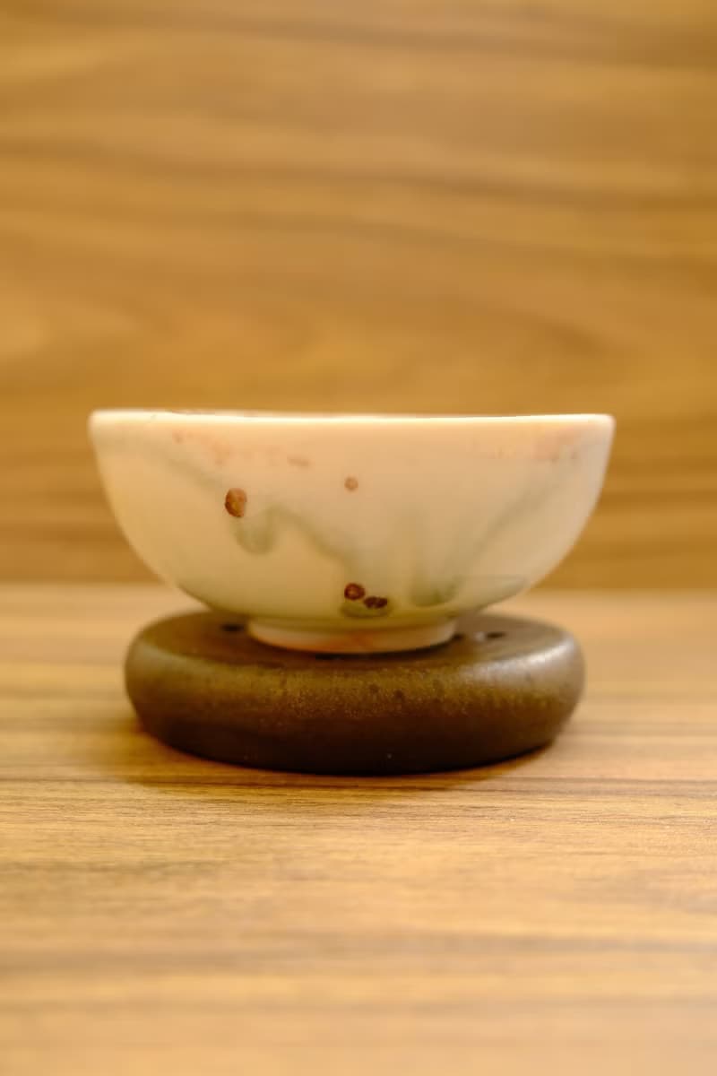 柴燒茶杯 - 落灰志野結晶茶杯 茶具 茶杯