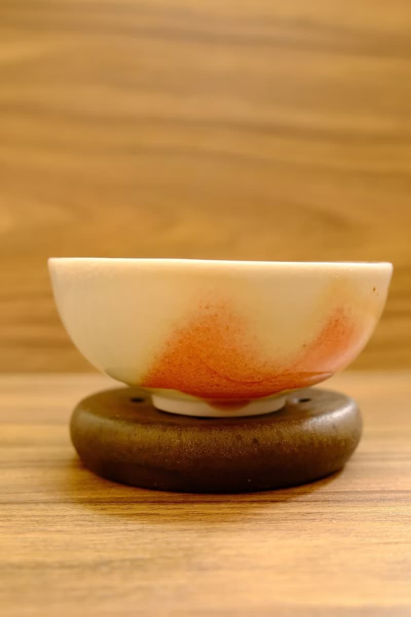 柴燒茶杯 - 落灰志野結晶茶杯 茶具 茶杯