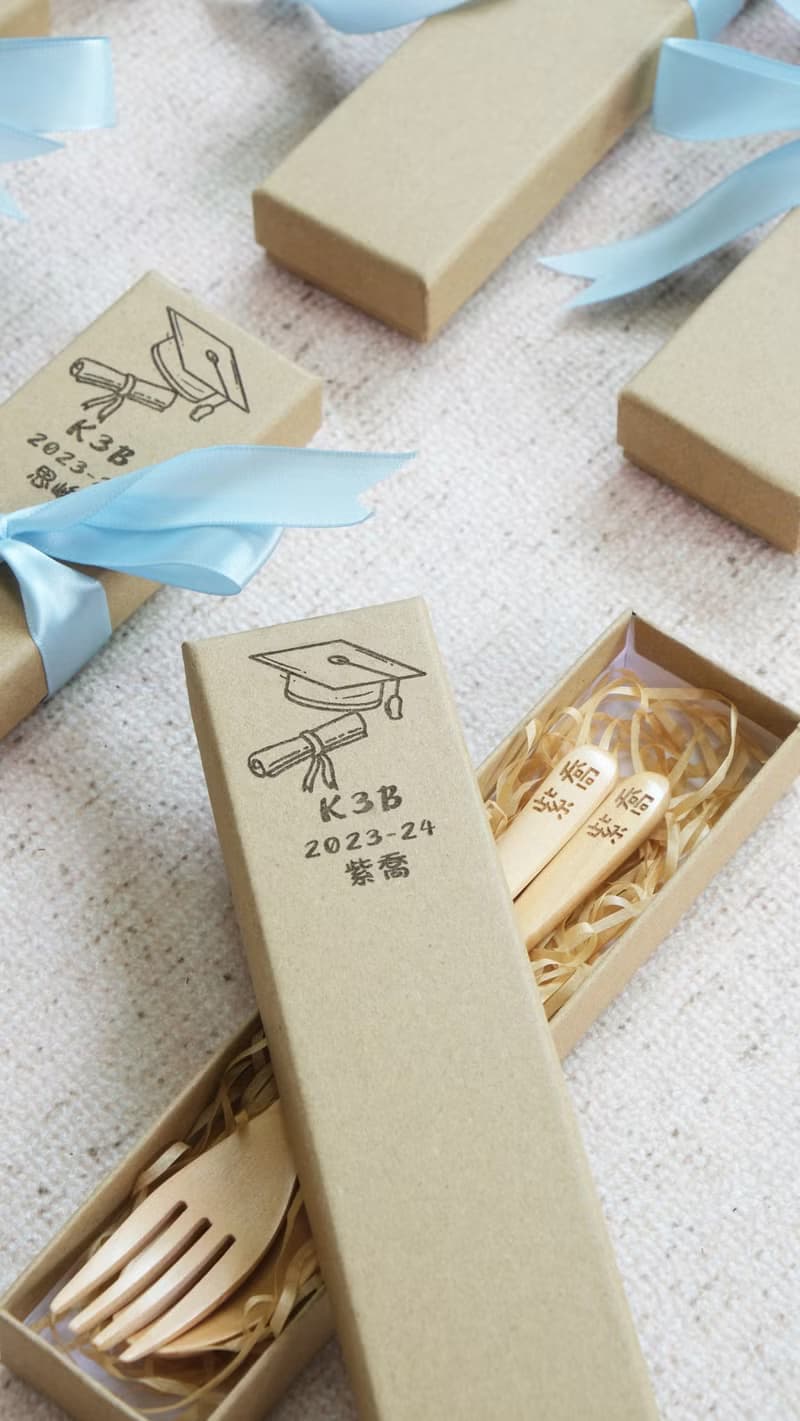 【畢業禮物】個人木餐具套裝
