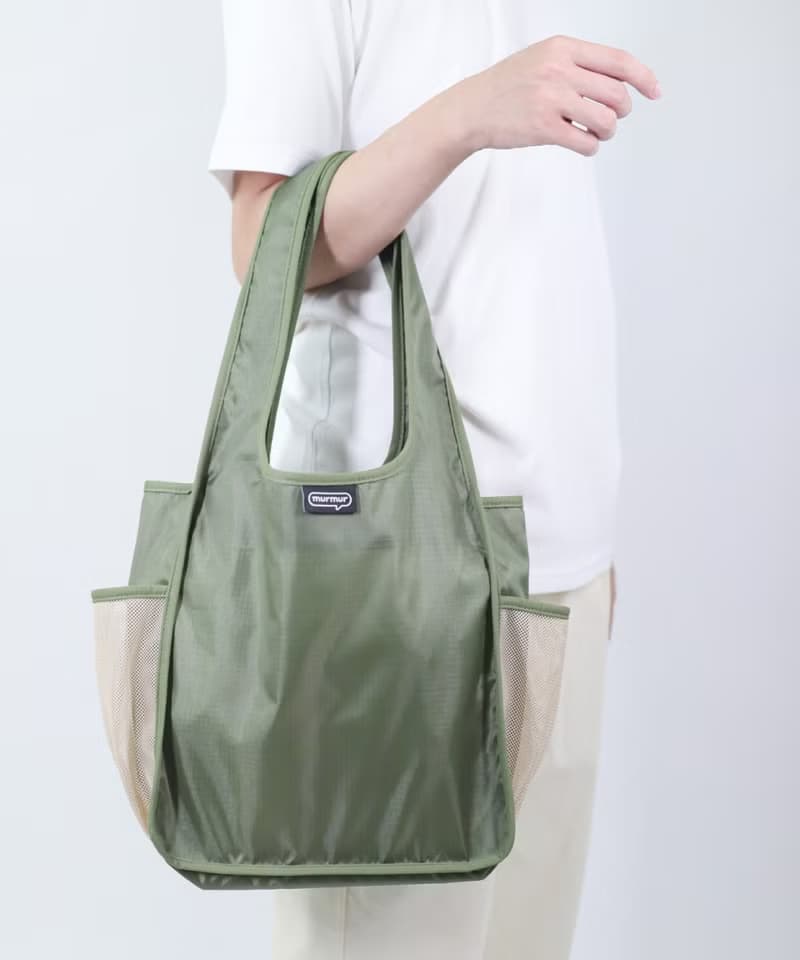 murmur A4網狀拼接購物袋│茉香
