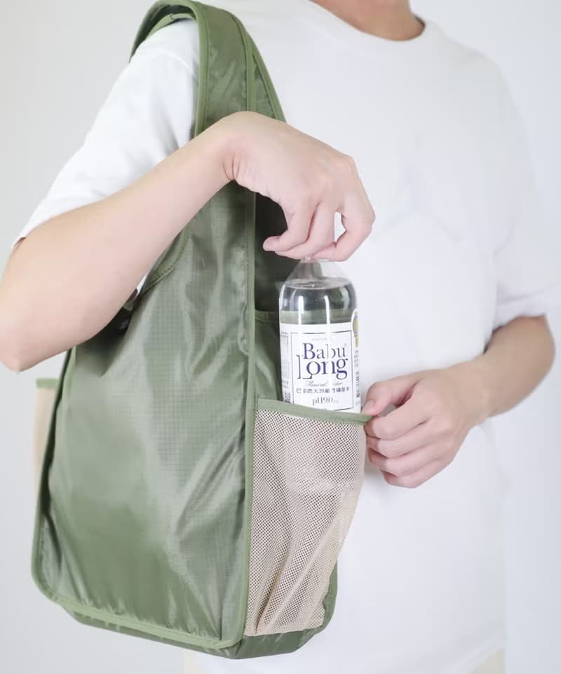 murmur A4網狀拼接購物袋│茉香