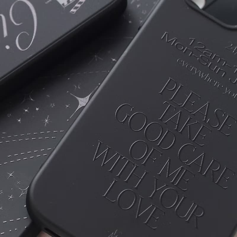 24/7 Black Jelly Phonecase