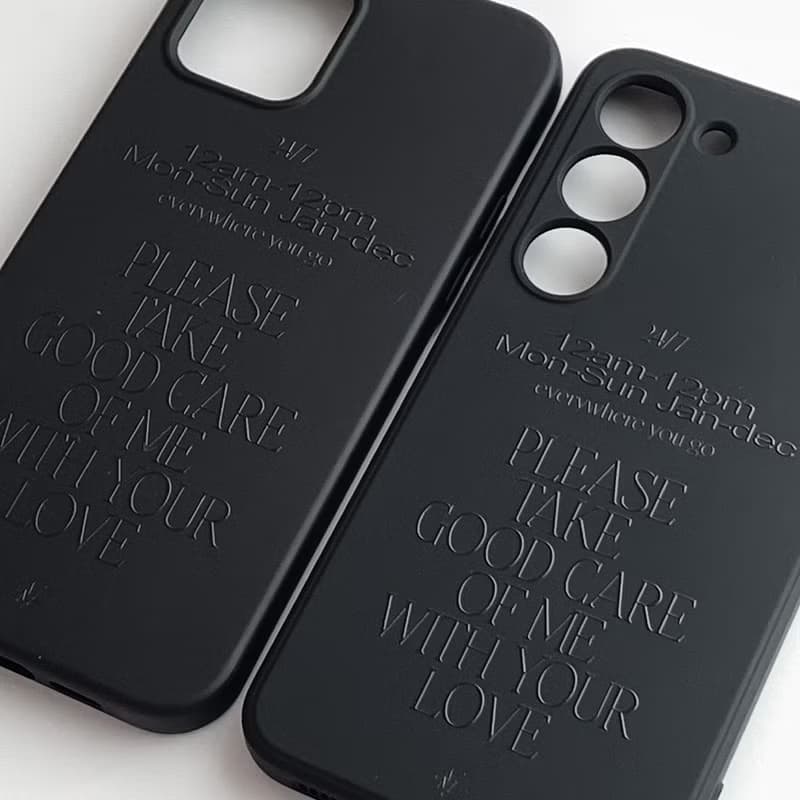 24/7 Black Jelly Phonecase
