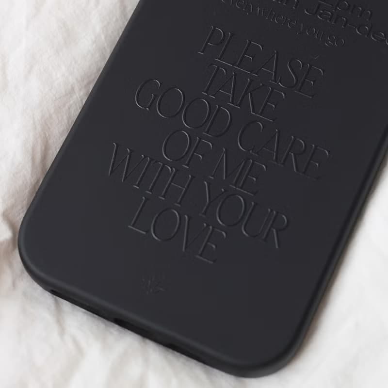 24/7 Black Jelly Phonecase