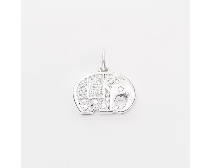 I 大象 I 925純銀墜子 可加裝在手鍊