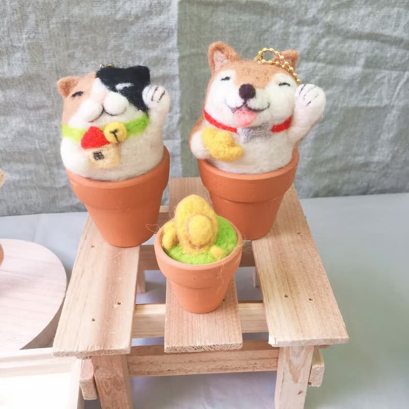 招財進寶_旺財x招財組合 柴犬 貓 招財進寶 送禮 喬遷 喜氣 聚寶