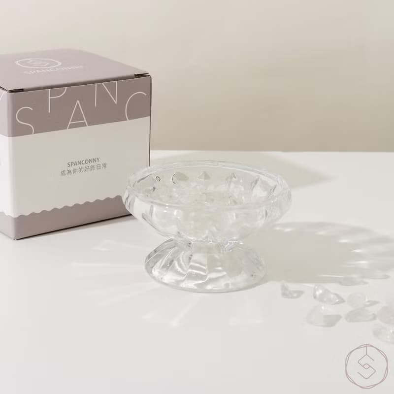 水晶消磁套組 | 白水晶 (淨化磁場&正能量)
