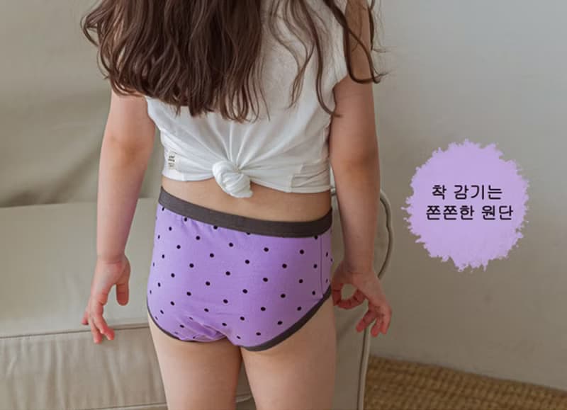 糖果點點-雲柔棉內褲韓國童裝(Girl) 三件組-K203KP