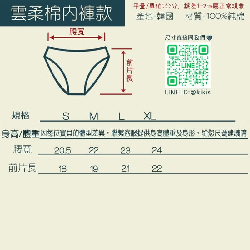 糖果點點-雲柔棉內褲韓國童裝(Girl) 三件組-K203KP