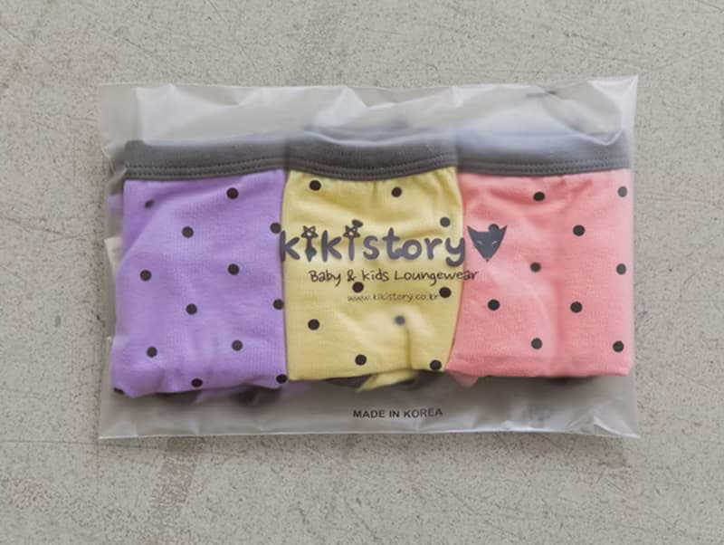 糖果點點-雲柔棉內褲韓國童裝(Girl) 三件組-K203KP