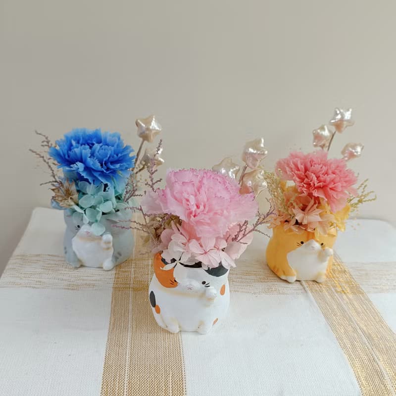 【體驗】內湖 開運療癒永生母親節花禮DIY 六月暑假美學VIP企業課程文化幣