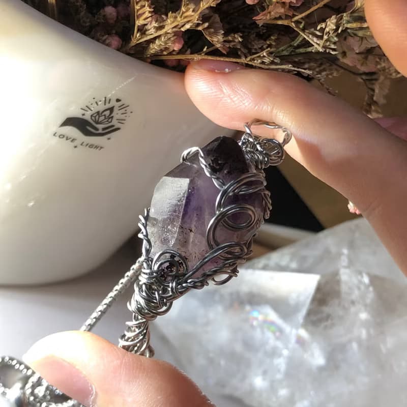 超級七原礦手鍊 316鈦鋼編織 不鏽鋼可調式手鍊 super seven