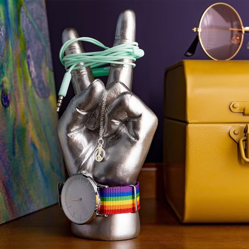 【英國 Luckies】YA! Peace Out 耳機置物架