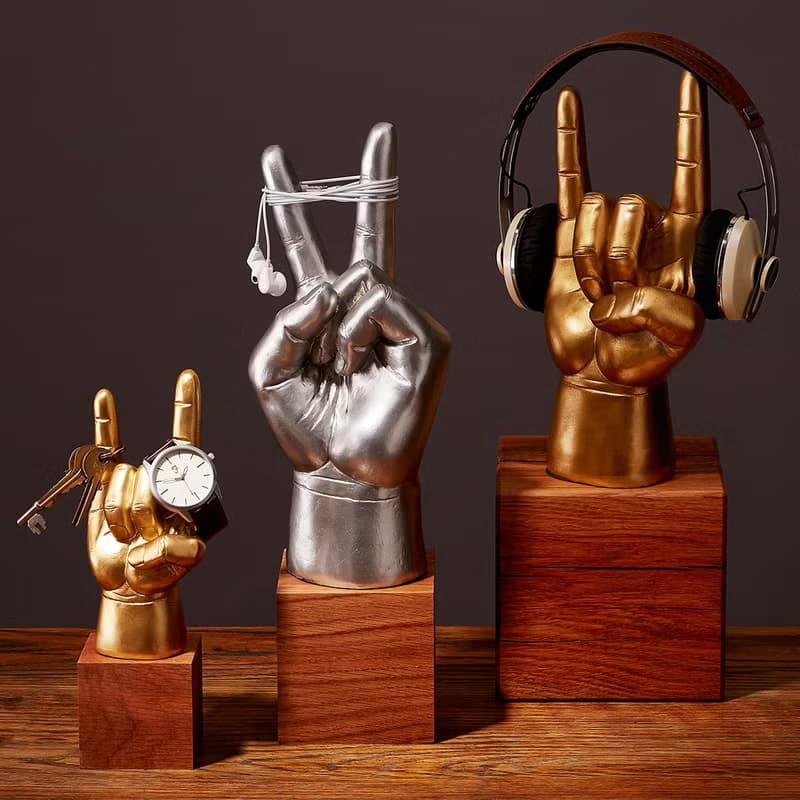 【英國 Luckies】YA! Peace Out 耳機置物架