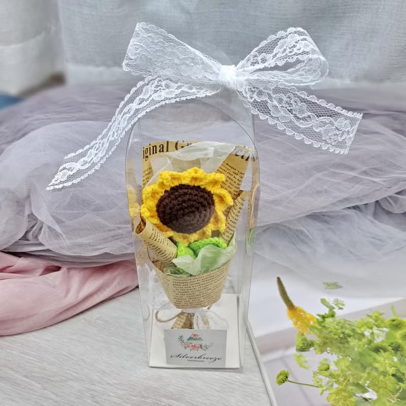 向日葵迷你花束禮盒 生日禮物 情人節 母親節 送閨蜜 CRF-035A