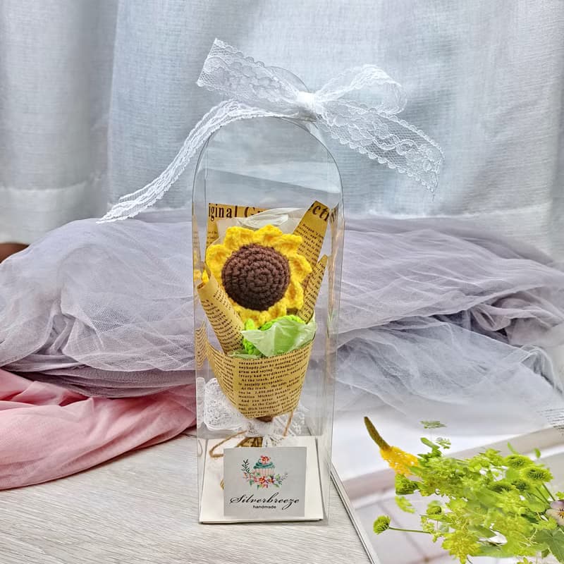 向日葵迷你花束禮盒 生日禮物 情人節 母親節 送閨蜜 CRF-035A