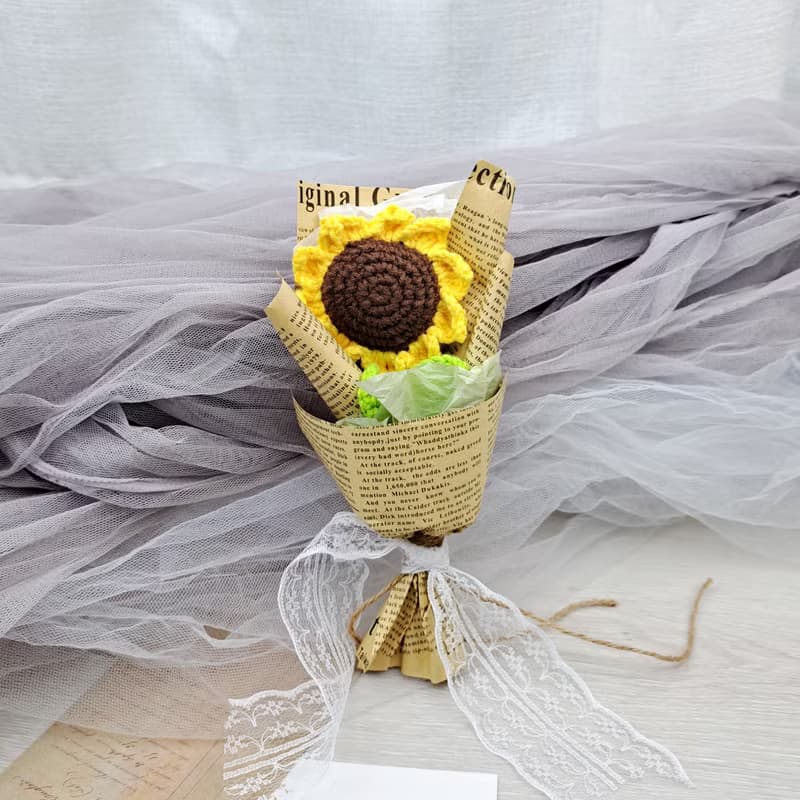 向日葵迷你花束禮盒 生日禮物 情人節 母親節 送閨蜜 CRF-035A