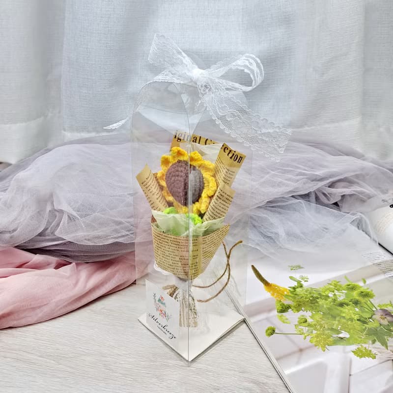 向日葵迷你花束禮盒 生日禮物 情人節 母親節 送閨蜜 CRF-035A